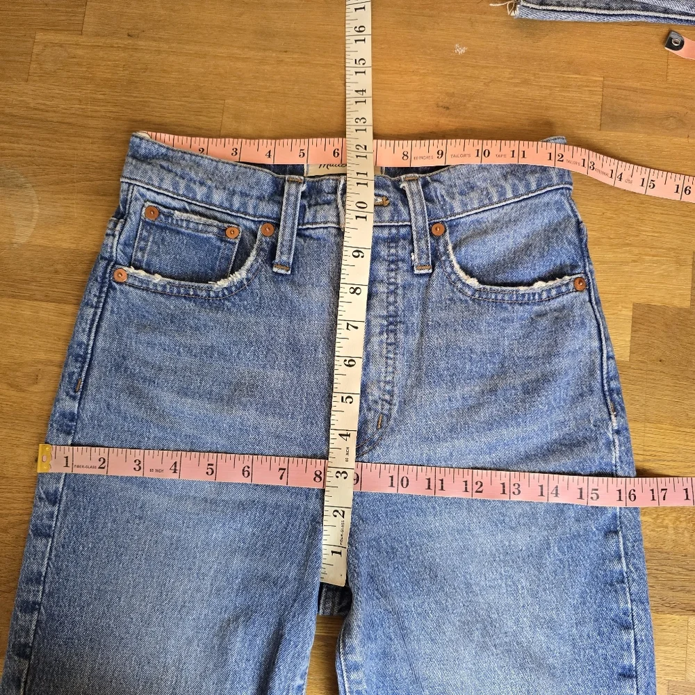 Madewell 23 Classic Straight Jean In Nearwood Wash 23